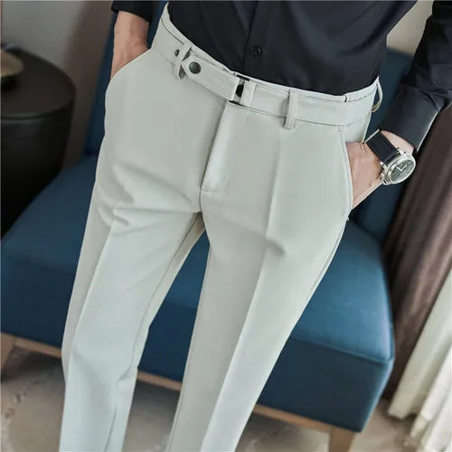 Intims - Pantalon tailleur ceinture à boucle pour Homme - 48291FR
