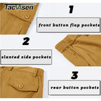 Short Cargo Homme Multi-Poches Confort Été