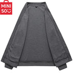 Intims - Cardigan épais Col V BASIC - Homme