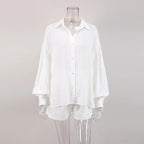 Intims - Ensemble Short & Chemise ajouré - 87942FR