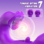 VelvetKiss – Stimulateur Féminin Rechargeable à Tapotement et Vibration, Massage Intime et Point G