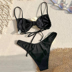 Intims - Maillot de bain brésilien sexy à fleurs - 72540FR