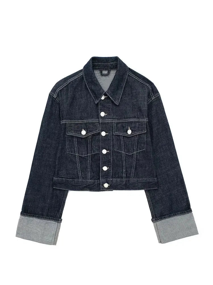 Intims - Ensemble Veste & Pantalon en Jean Bleu Foncé - 38421FR