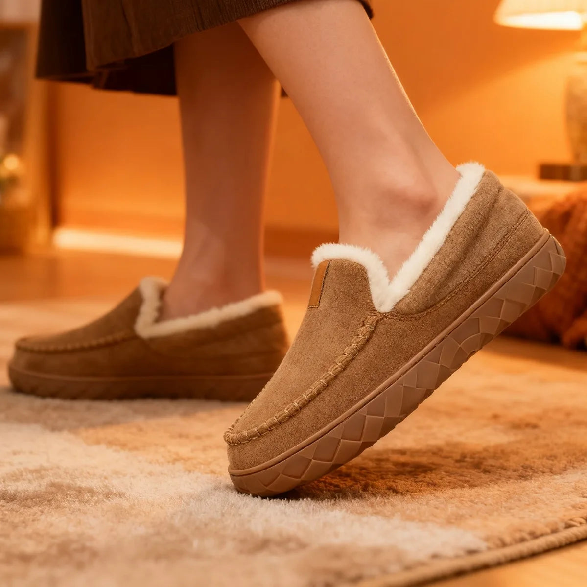 Les Véritables Pantoufles Charentaises Fourrés