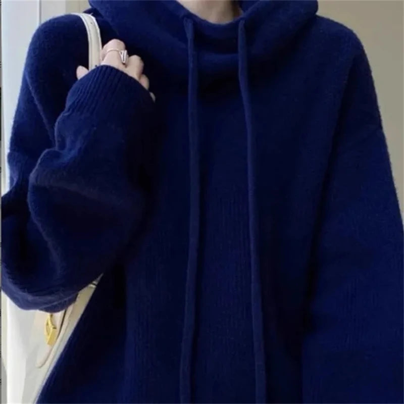 Women's Warm Knit Hoodie