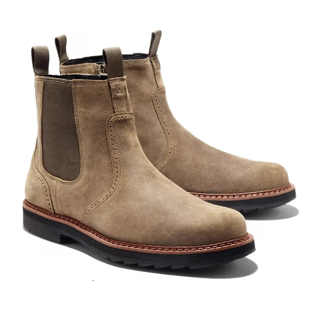 Bottines Chelsea en Daim