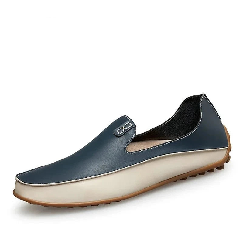 Intims - Mocassins Décontractés en Cuir Véritable pour Hommes - 84735FR