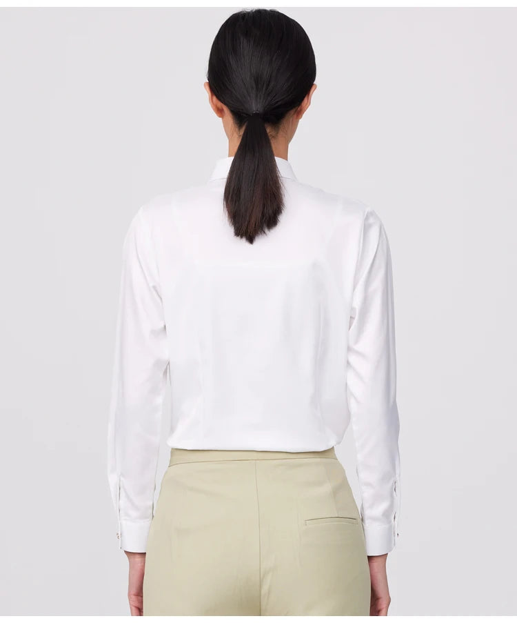 Intims - Chemise à manches longues toucher soie pour Femmes - 72849FR