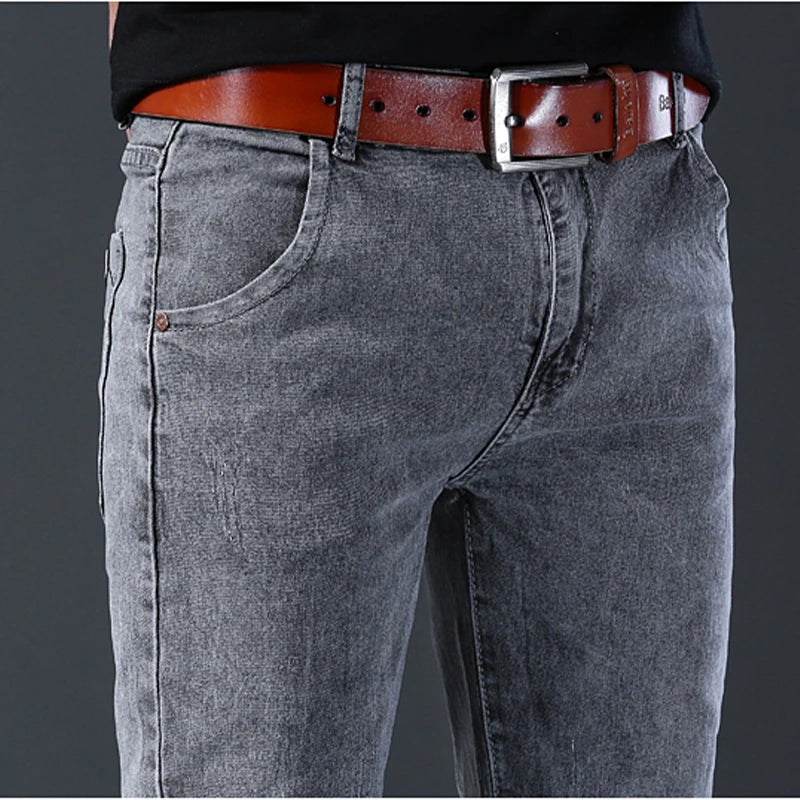 Jean slim gris pour homme
