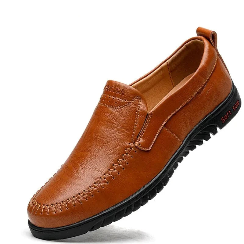 Intims - Mocassins en Cuir Véritable pour Hommes - 64720FR