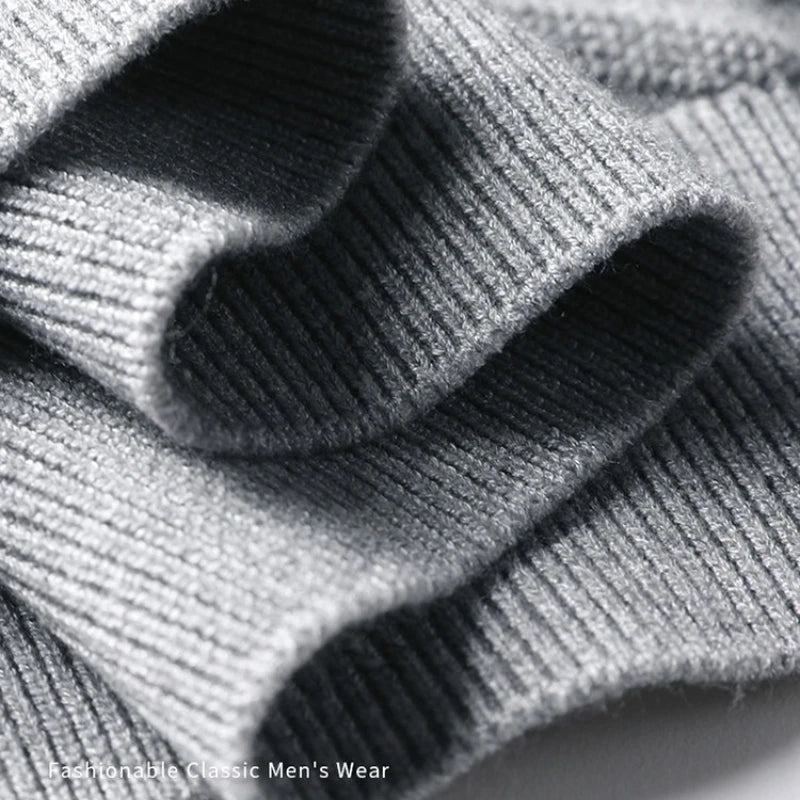 Pull 2 en 1 avec Chemise à Rayures - Homme