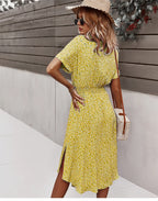 Intims - Robe Midi Imprimée à Fleurs pour Femme - 97531FR