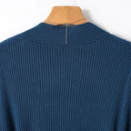 Intims - Robe en maille chaude à Col V torsadé et à Ceinture - 58214FR