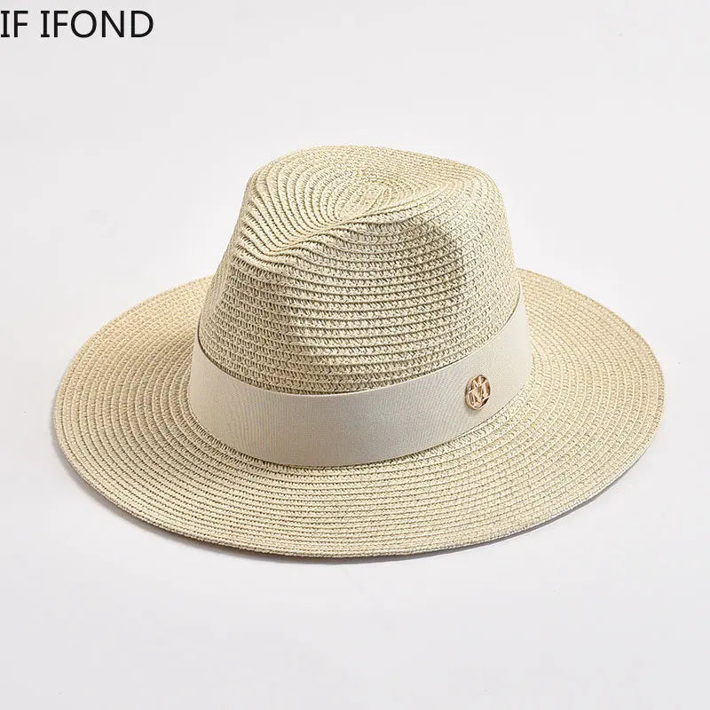 Intims - Chapeau d'été en Paille - Protection UV