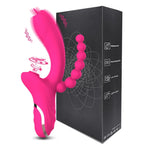 Euphoria - Stimulateur Féminin 3-en-1 avec Succion, Vibration et Stimulation Ciblée