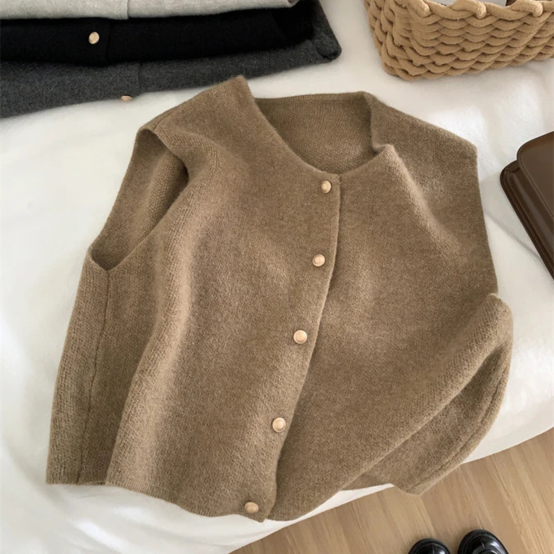 Intims - Cardigan Tricot sans manche élégant pour Femme - 92714FR