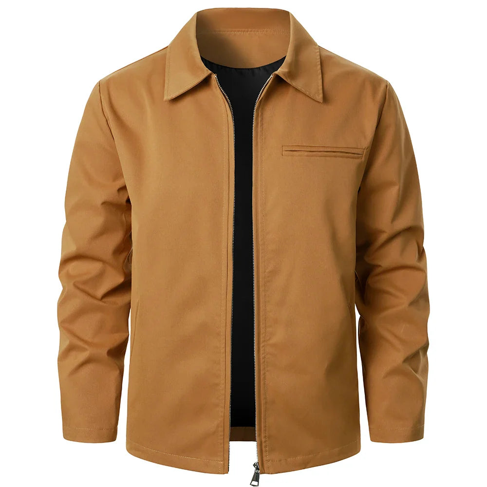 Veste Aviateur Mi-Saison Camel Homme