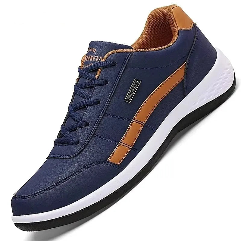 Baskets de ville en Cuir PU Confortable - Homme