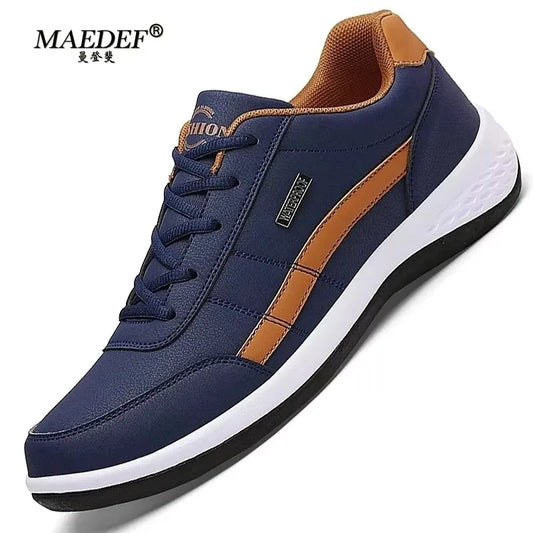 Baskets de ville en Cuir PU Confortable - Homme