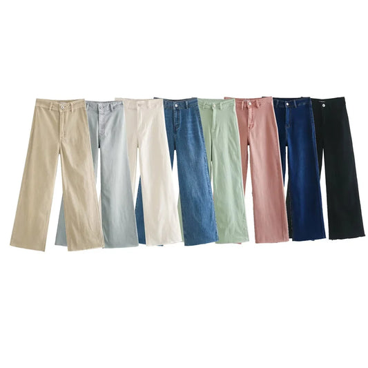Intims - Jeans taille haute patte d'éléphant - 39183FR