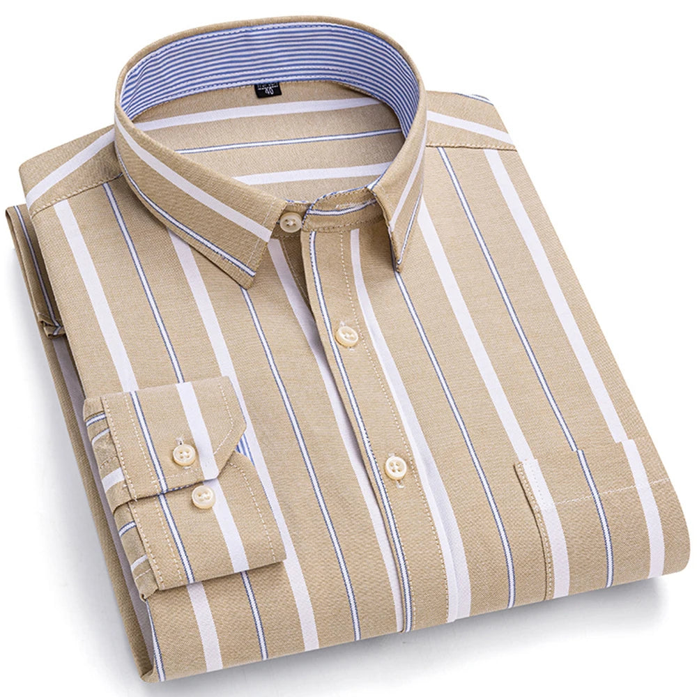 Intims - Chemise Décontractée à Carreaux/Rayures en Coton pour Hommes - 31452FR