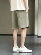 Intims - Short Baggy en Coton Grande Taille avec Cordon pour Hommes - 97531FR