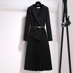Intims - Robe 2 en 1 avec Ceinture Veste Tailleur et Jupe Plissée - 19482FR