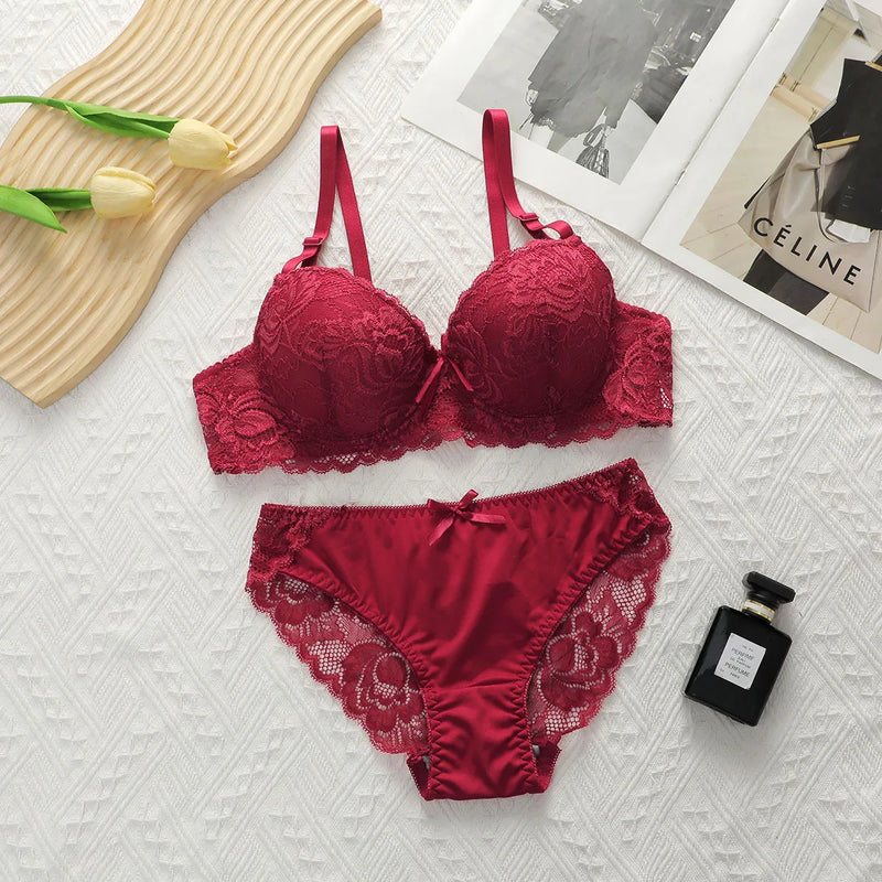 Intims - Ensemble de Lingerie Push-Up & Dentelle pour Femme - 10001FR