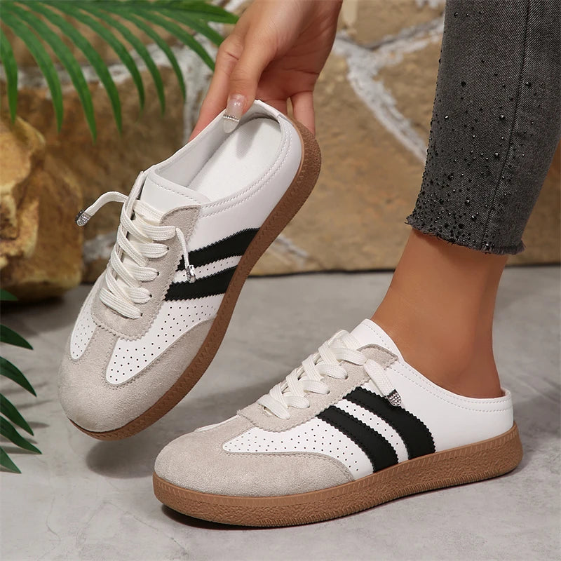 Baskets de Ville Slip-On Confortables Femme - Faciles à enfiler