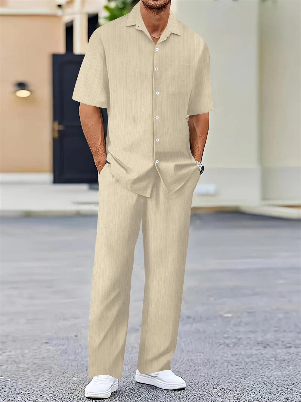 Intims - Ensemble Chemise & Pantalon Casual/ Chic - Tendance 2025