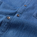 Chemise en Jean à Manches Longues Homme