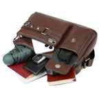 Sac Bandoulière à Multi-Poches en Cuir PU