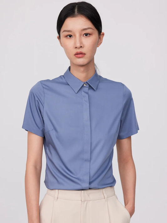 Intims - Chemise col Classique à manches courtes pour Femmes - 85724FR