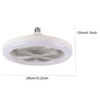 Ventilateur de Plafond Moderne À LED