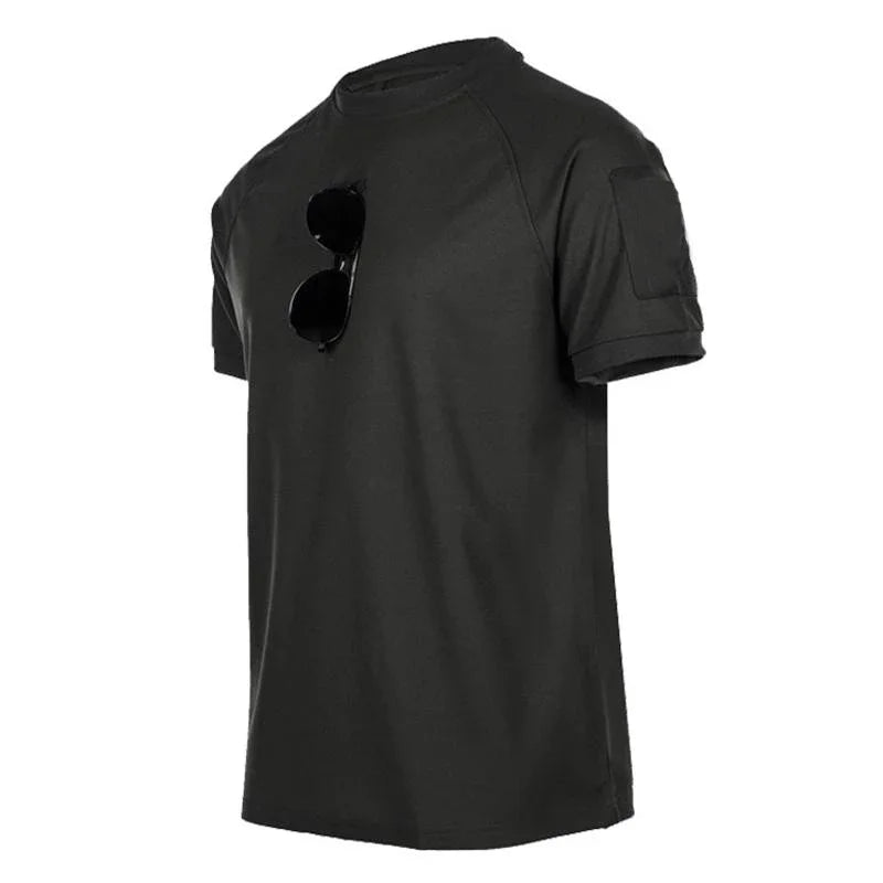 Polo Tactique Homme Séchage Rapide Manches Courtes