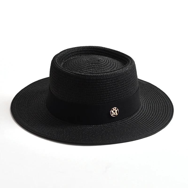 Intims - Chapeau de Paille Coloré à Ruban - 17 Couleurs