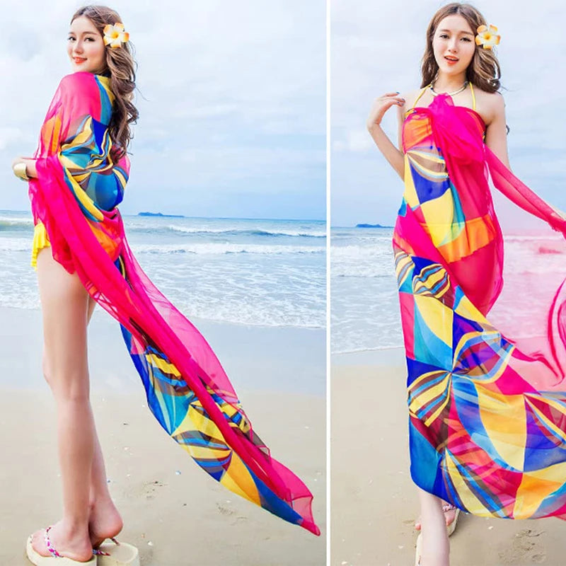 Intims - Grand Paréo de Plage en Mousseline de Soie pour Femmes - 48362FR