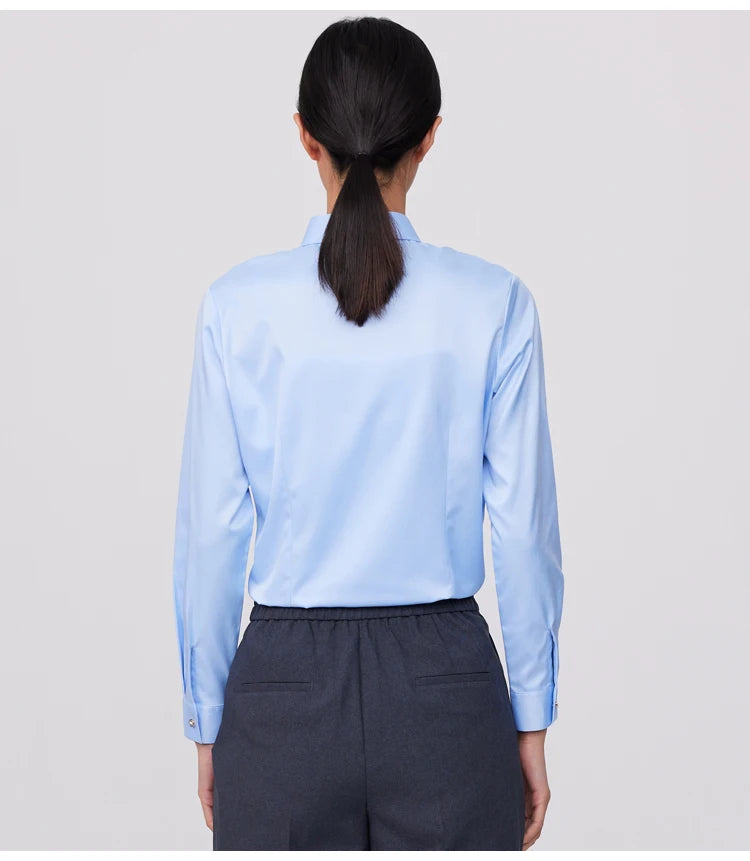 Intims - Chemise à manches longues toucher soie pour Femmes - 93741FR