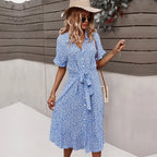 Intims - Robe Midi Imprimée à Fleurs pour Femme - 97531FR