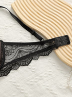 Ensemble de Sous-vêtements - Push Up & Dentelle