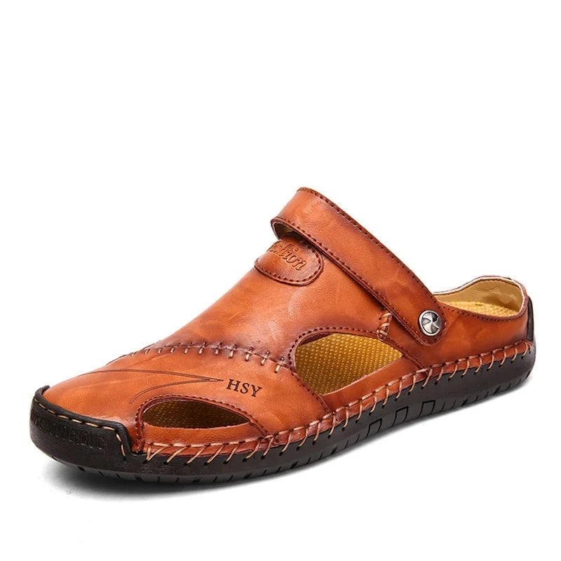 Intims - Sandales Classiques en Cuir Véritable pour Hommes - 59382FR