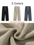 Pantalon Casual & Ample Doublure Polaire Homme