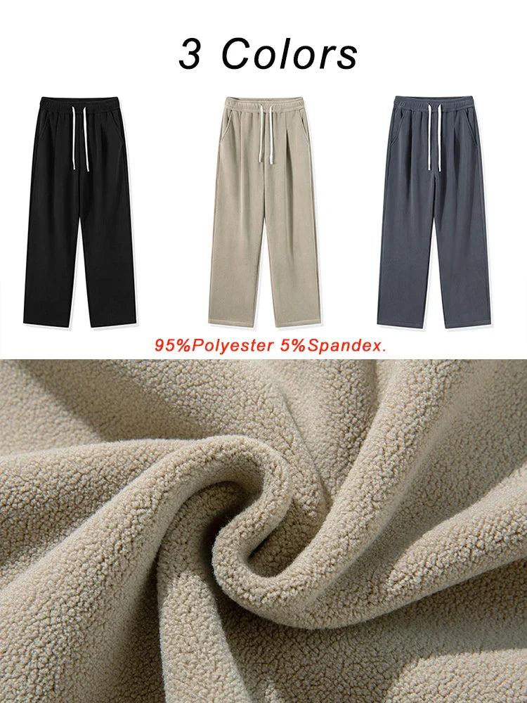 Pantalon Casual & Ample Doublure Polaire Homme