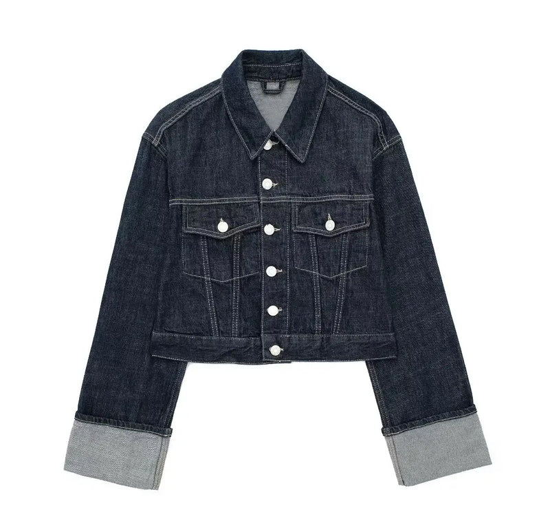 Intims - Ensemble Veste & Pantalon en Jean Bleu Foncé - 38421FR