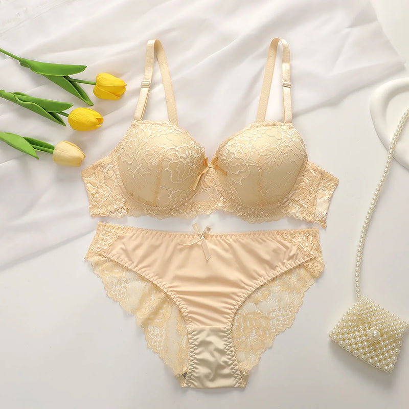 Intims - Ensemble de Lingerie Push-Up & Dentelle pour Femme - 10001FR