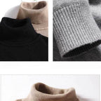 Intims - Pull col roulé à maille avec doublure polaire - 10003FR
