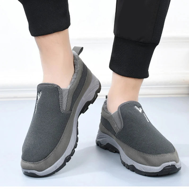 Chaussures Slip-On à Doublure Polaire - Homme