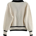 Cardigan Chic avec Bouton en Perle