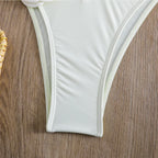 Intims - Maillot de bain brésilien sexy à fleurs - 72545FR
