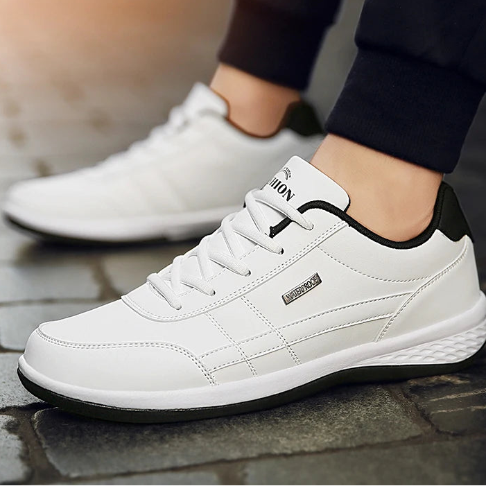 Baskets de ville en Cuir PU Confortable - Homme